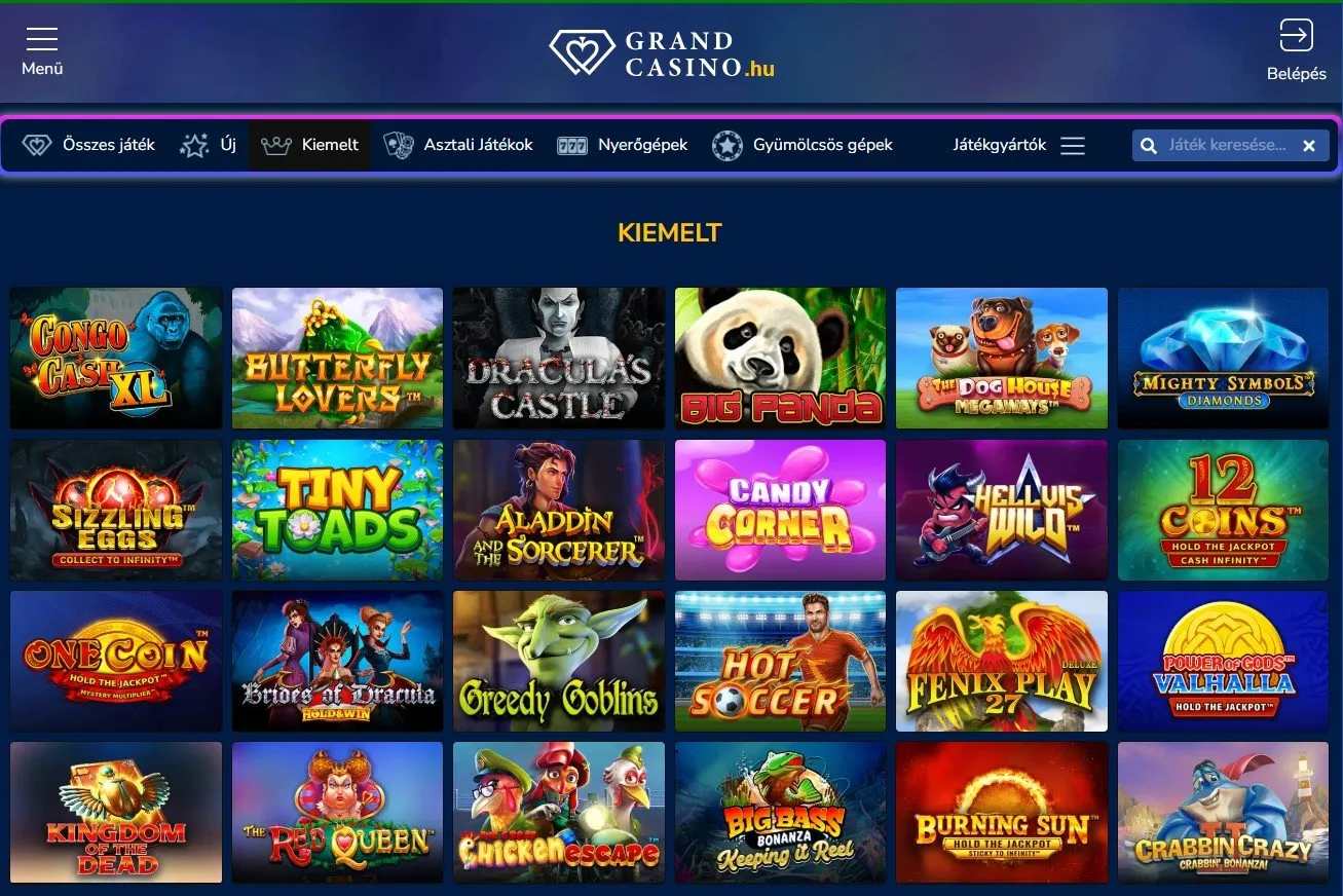 online casino magyar Grand Casino